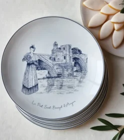 Souleiado Vaisselle | Nos Tables Automnales | Assiette à dessert AVIGNON