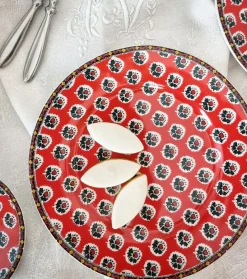 Souleiado Vaisselle | Nos Tables Automnales | Assiette à dessert FLEUR D'ARLES