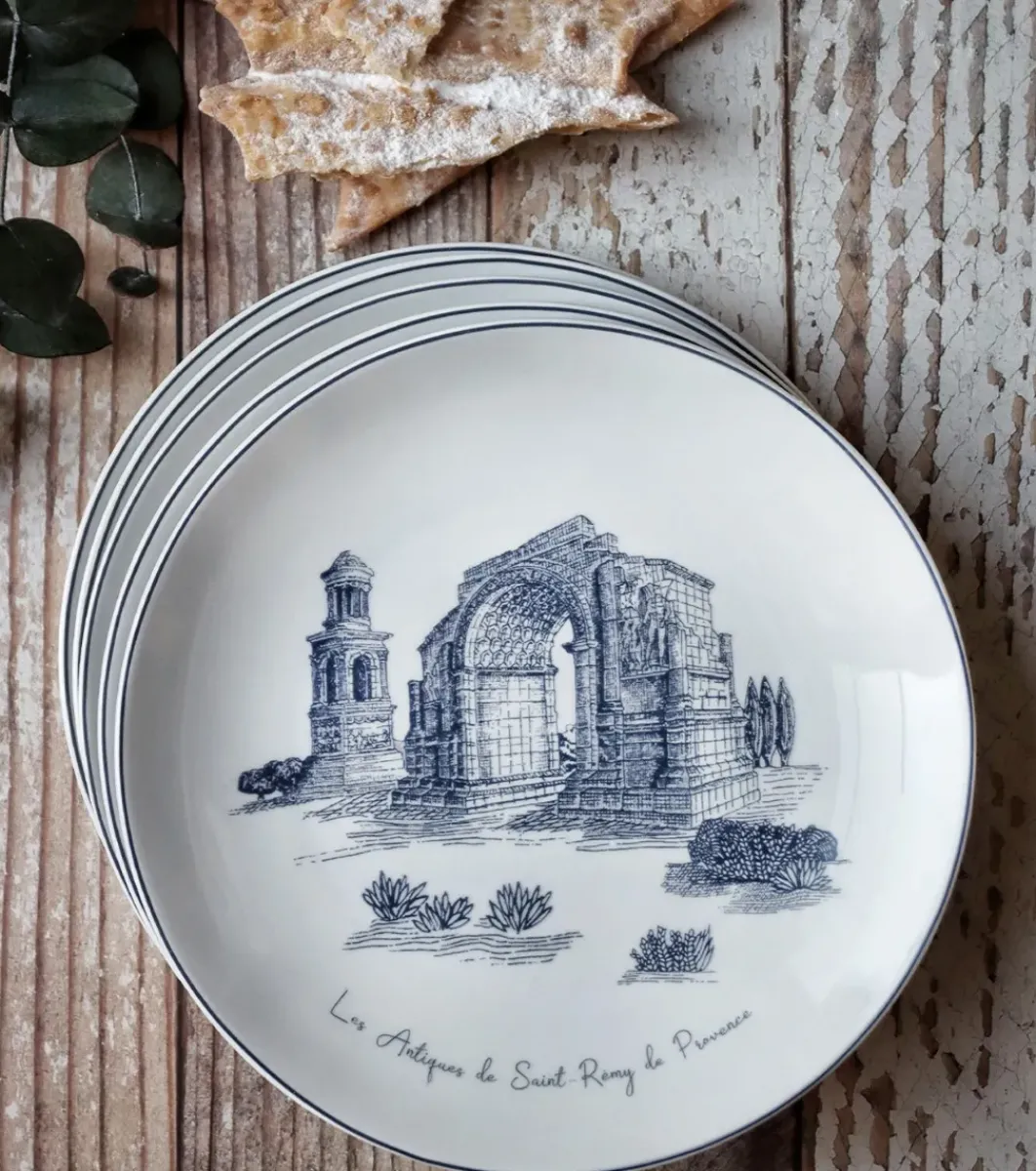 Souleiado Vaisselle | Nos Tables Automnales | Assiette à dessert SAINT-RÉMY-DE-PROVENCE