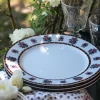 Souleiado Vaisselle | Nos Tables Automnales | Assiette plate Frise POMPADOUR