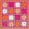 Enfant Souleiado Fille | Bandana coton PATCH FEUILLE 60 x 60 cm