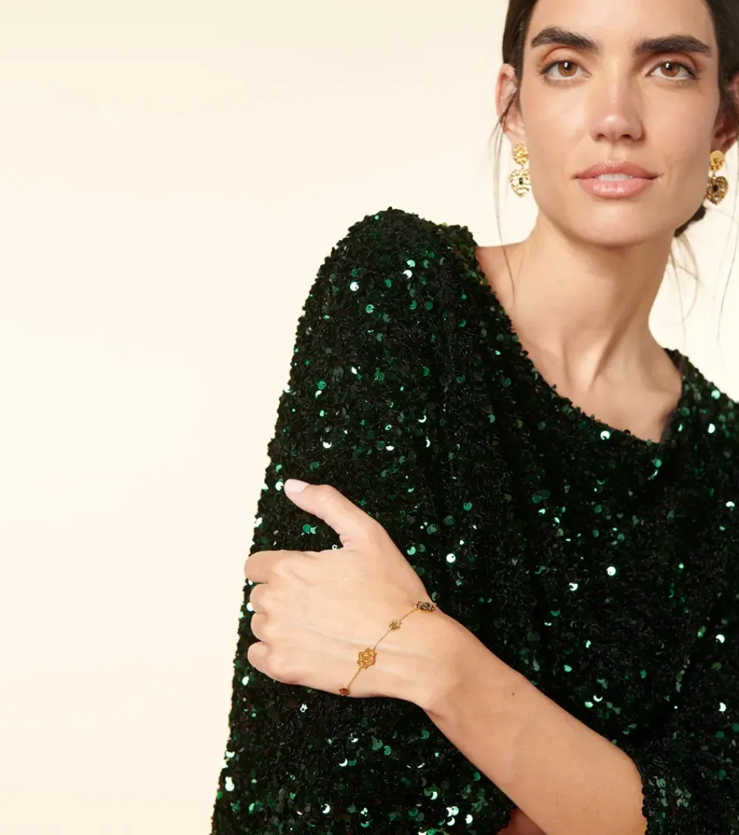Femme Souleiado Chemises & Blouses | Blouse ERIS Sequins foncé