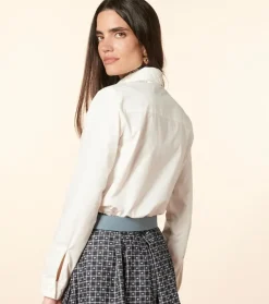Femme Souleiado Chemises & Blouses | Blouse JOSEFINA Jabot uni