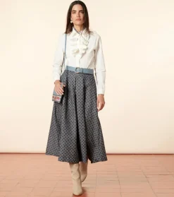Femme Souleiado Chemises & Blouses | Blouse JOSEFINA Jabot uni
