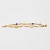 Femme Souleiado Bijoux | Bracelet 2 rangs Merveilles bleu nuit