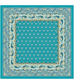 Femme Souleiado Carré Coton | Toute La Collection | Carré de coton MOURIES 90 x 90 cm