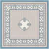 Femme Souleiado Carré Soie | Toute La Collection | Carré de soie PETIT CACHEMIRE beige 90 x 90 cm