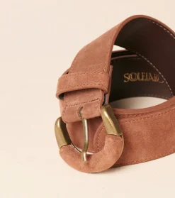 Femme Souleiado Ceintures | Ceinture ANITA Camel foncé