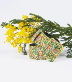 Femme Souleiado Ceintures | Ceinture Femme BEATRIZ Frise Chardon soleil corail