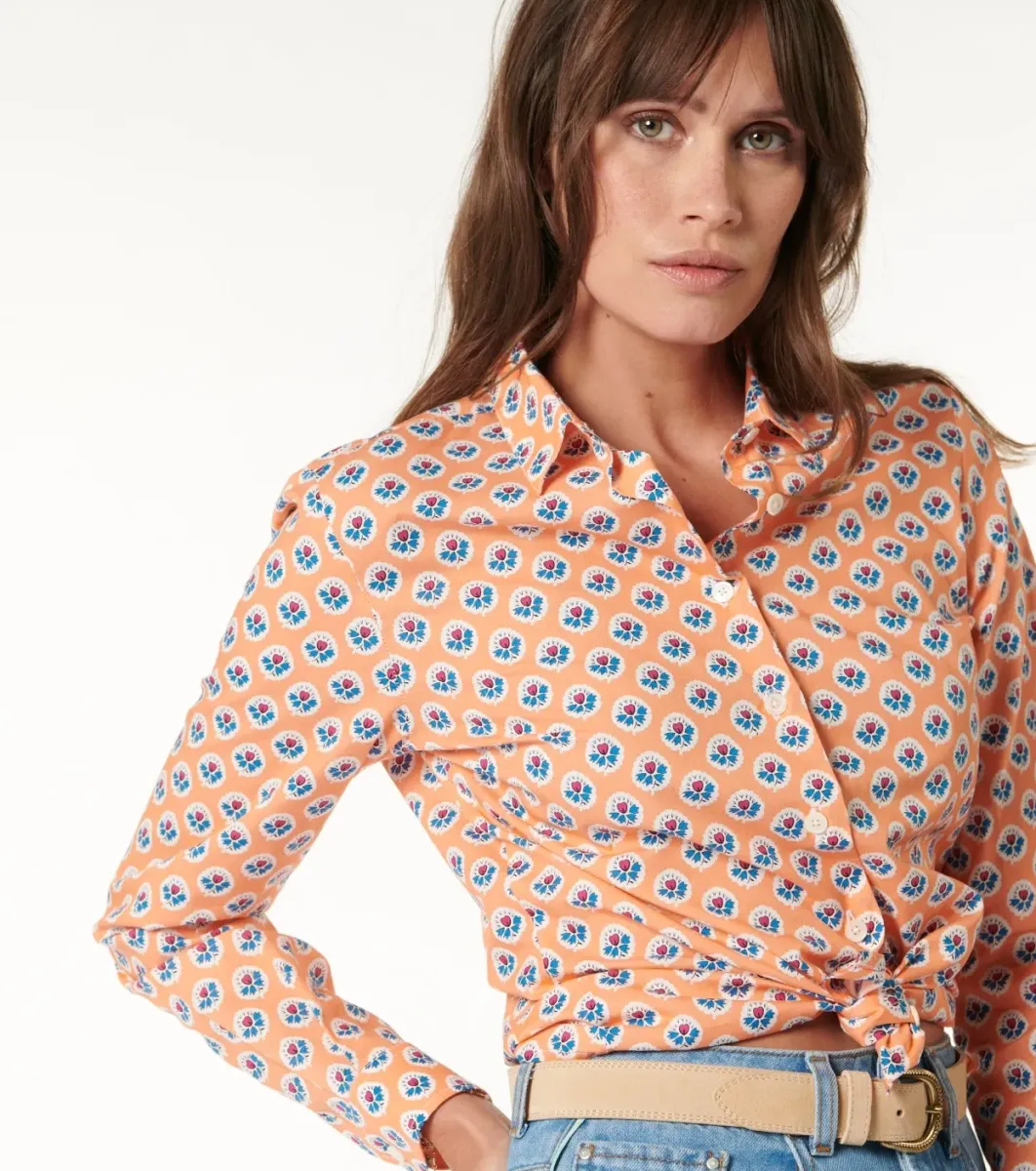 Femme Souleiado Chemises & Blouses | Chemise ELINA Fleur d'Arles