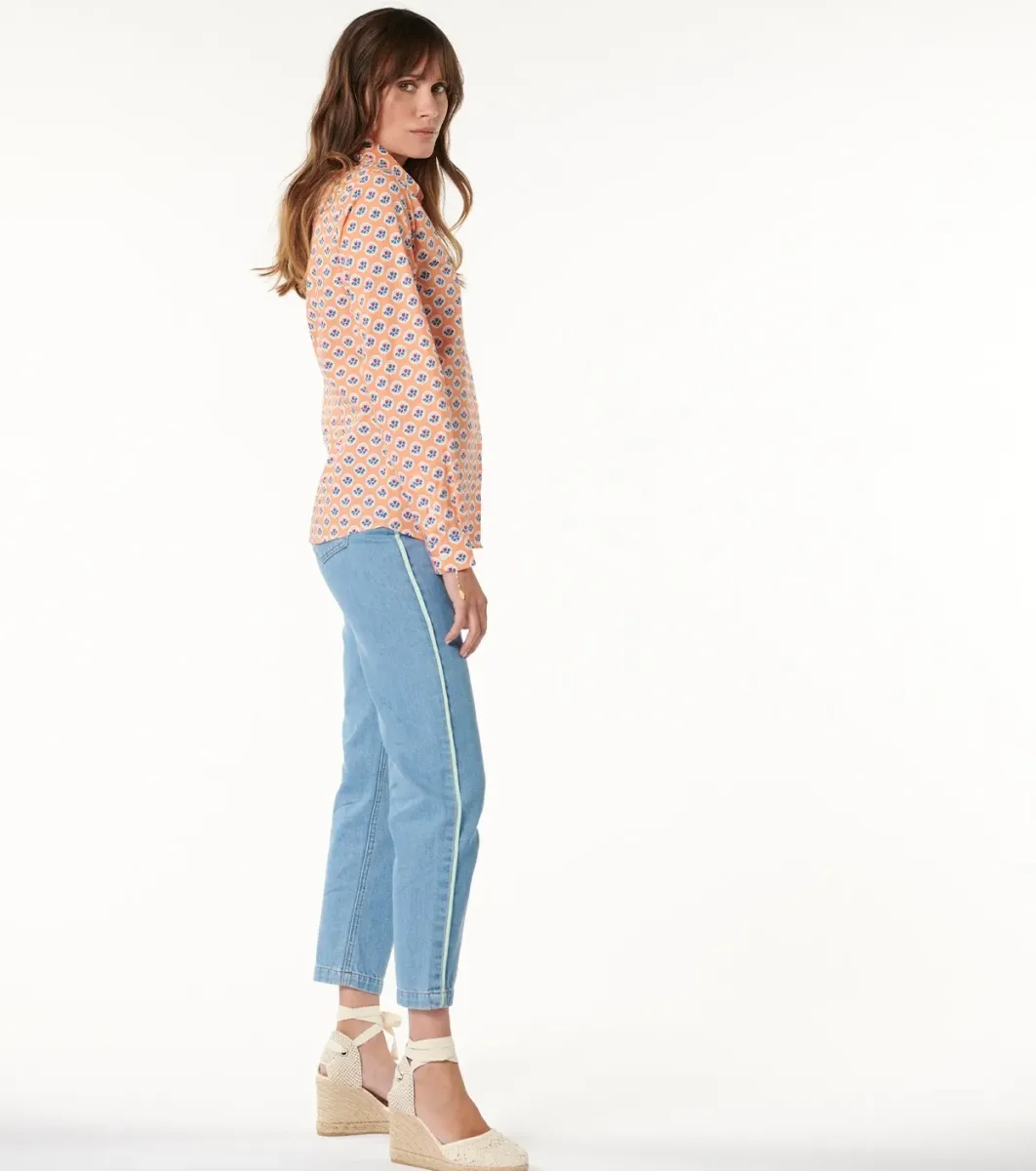 Femme Souleiado Chemises & Blouses | Chemise ELINA Fleur d'Arles