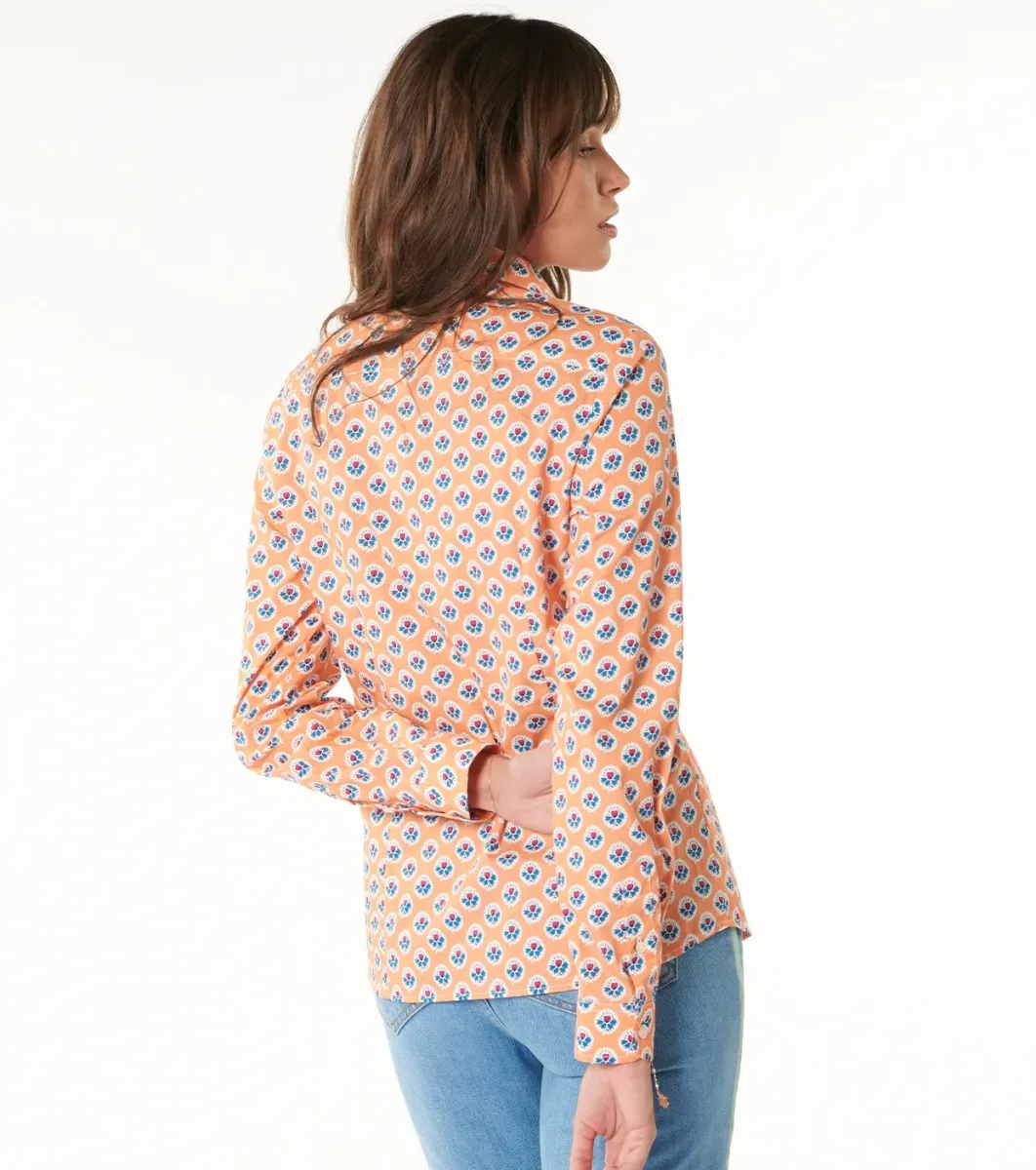 Femme Souleiado Chemises & Blouses | Chemise ELINA Fleur d'Arles