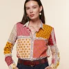 Femme Souleiado Chemises & Blouses | Chemise REGULAR ELLIE L'Italienne rouge abricot