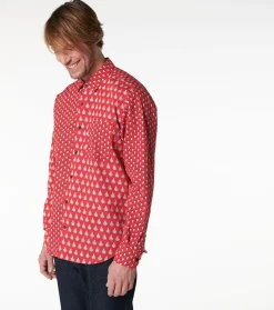 Homme Souleiado Chemises | Chemise REGULAR Patch Mouche Scarabée
