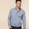 Homme Souleiado Chemises | Chemise SLIM ALPHONSE Mini Mouche ciel