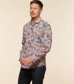 Homme Souleiado Chemises | Chemise SLIM ALPHONSE Plume brique