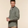 Homme Souleiado Chemises | Chemise SLIM MILO Petit Scarabée orange