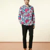 Homme Souleiado Chemises | Chemise SLIM Roulotte perle fuchsia