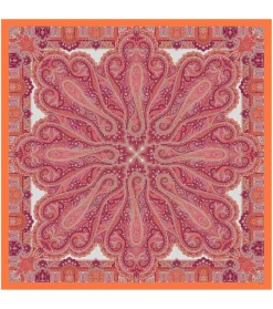 Femme Souleiado Châle | Toute La Collection | Châle en soie GRAND CACHEMIRE 135 x 135 cm