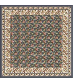 Femme Souleiado Châle | Toute La Collection | Châle laine et soie PERSEPOLIS 140 x 140 cm