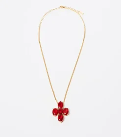 Femme Souleiado Bijoux | Collier Croix Azur