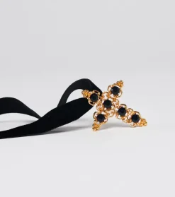 Femme Souleiado Bijoux | Collier Croix Fleuron e