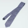 Homme Souleiado Cravates | Cravate en twill de soie MARGUERITE nuit