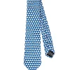 Homme Souleiado Cravates | Cravate soie "Triangle" Bleu