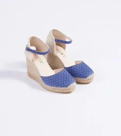 Femme Souleiado Chaussures | Espadrilles ALBA Mini Mouche lavande menthe