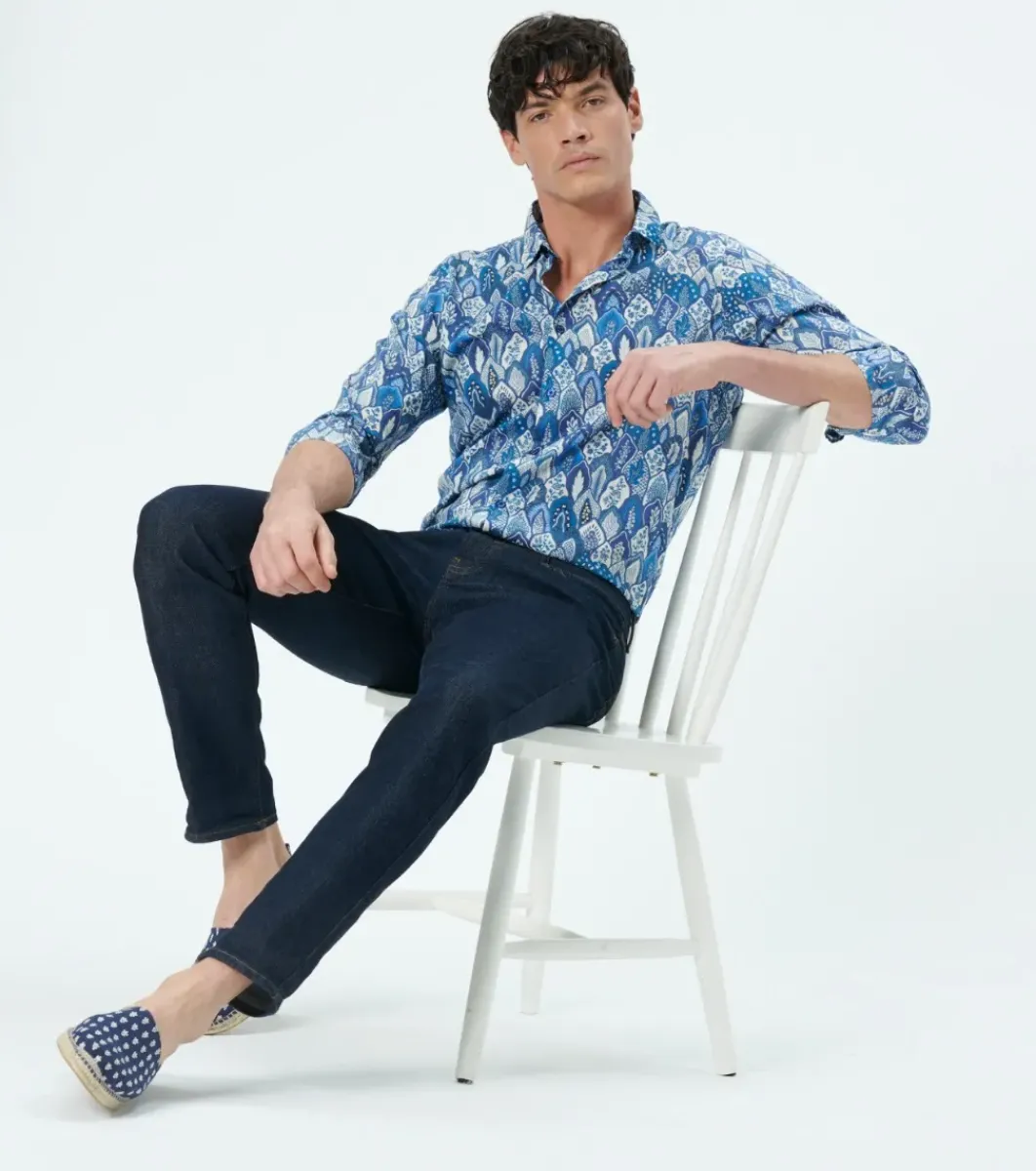 Homme Souleiado Chaussures | Espadrilles Homme MARCEL Mouche marine