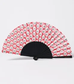 Femme Souleiado Décoration | Accessoires Mode | Eventail Fleur d'Arles Coquelicot