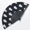 Femme Souleiado Décoration | Accessoires Mode | Eventail Grosse Mouche noir