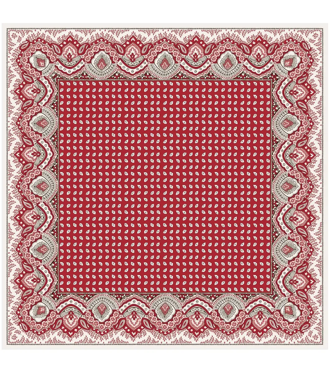 Femme Souleiado Carré Soie | Foulards | Gavroche en soie BEAUDUC 45 x 45 cm