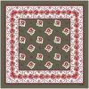 Femme Souleiado Carré Soie | Toute La Collection | Gavroche en soie LE PRINTANIER 45 x 45 cm