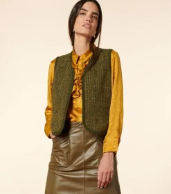 Femme Souleiado Pulls & Cardigans | Gilet sans manches MARA Tweed
