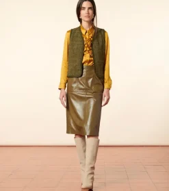 Femme Souleiado Pulls & Cardigans | Gilet sans manches MARA Tweed