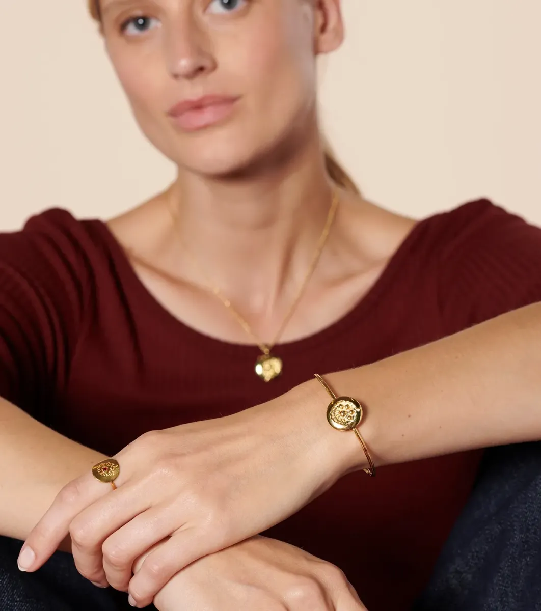 Femme Souleiado Bijoux | Jonc Fleur d'Arles