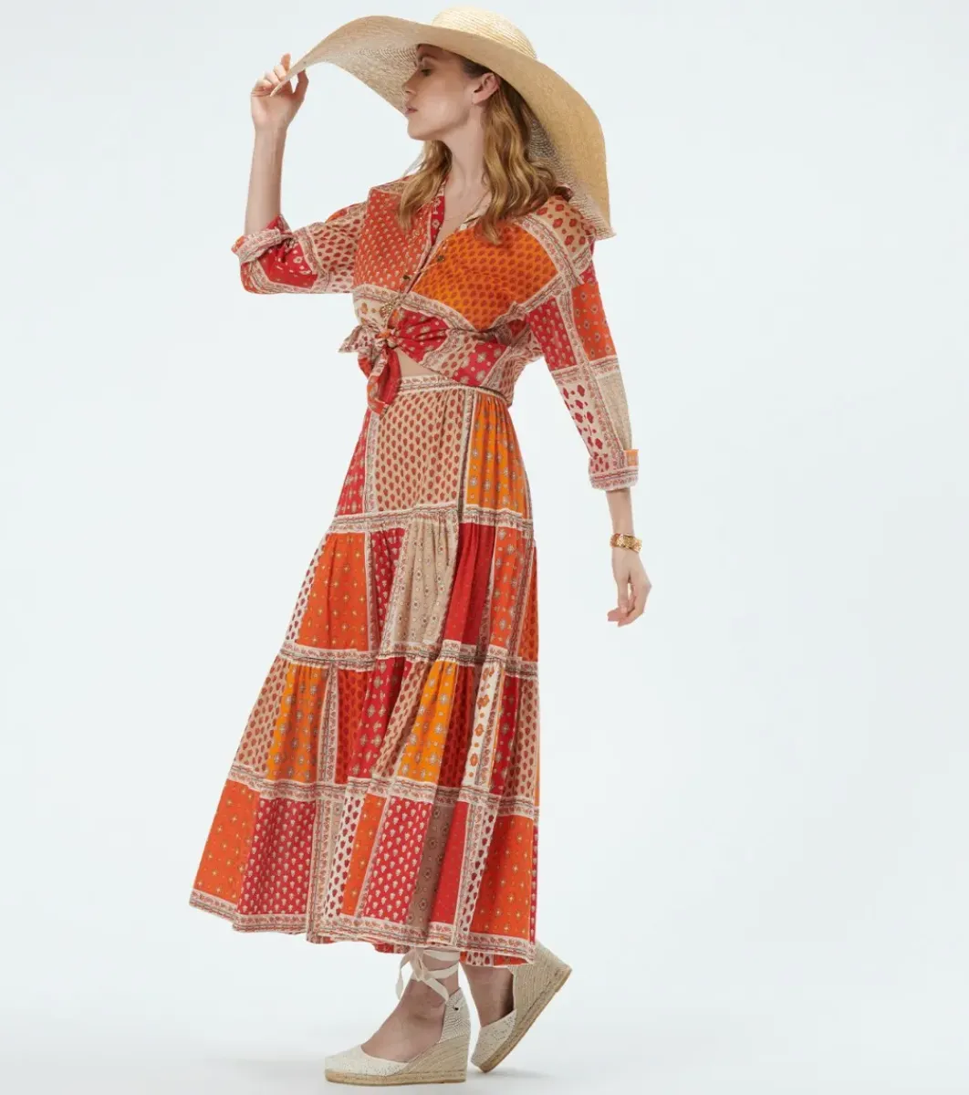 Femme Souleiado Jupes | Jupe CAMILLA L'Italienne
