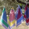 Souleiado Nos Tables Automnales | Lot de 4 Serviettes de table ''Ischia'' multico