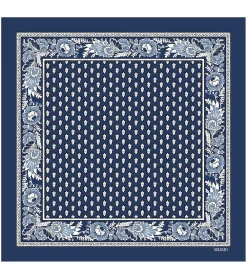 Femme Souleiado Carré Coton | Toute La Collection | Mouchoir coton LA MOUCHE 45 x 45 cm