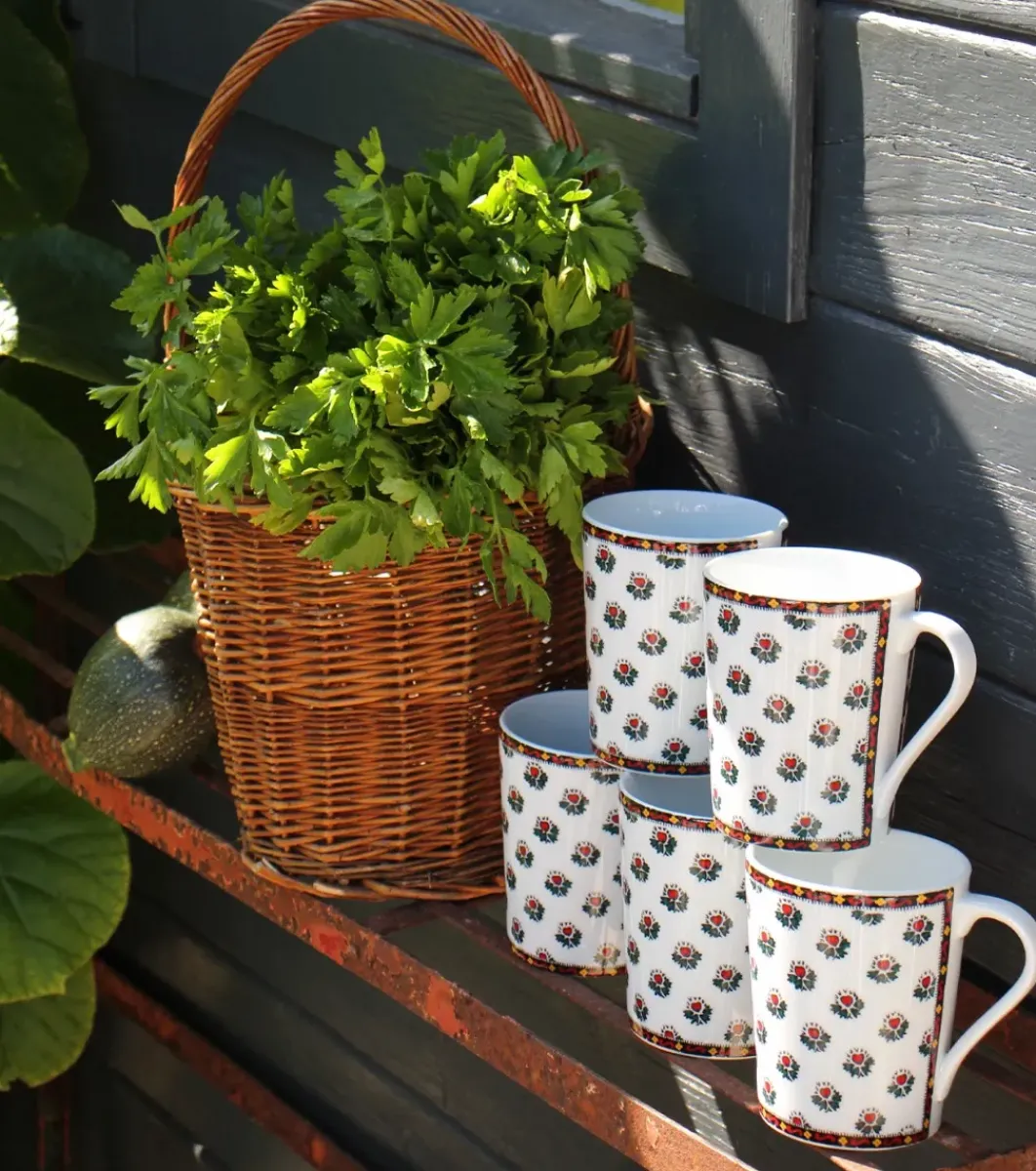 Souleiado Vaisselle | Nos Tables Automnales | Mug FLEUR D'ARLES