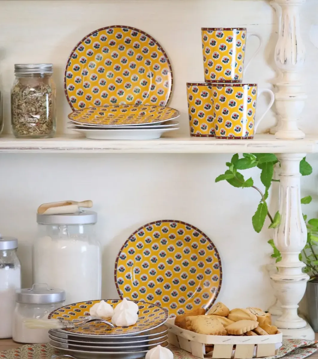 Souleiado Vaisselle | Nos Tables Automnales | Mug FLEUR D'ARLES