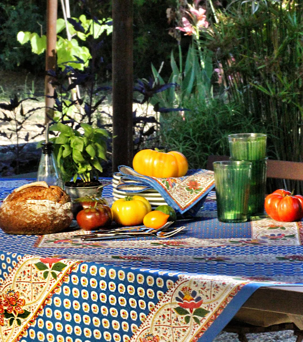 Souleiado Nos Tables Automnales | Nappe carrée « Baumanière » e