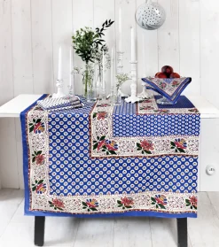 Souleiado Nos Tables Automnales | Nappe carrée « Baumanière » e
