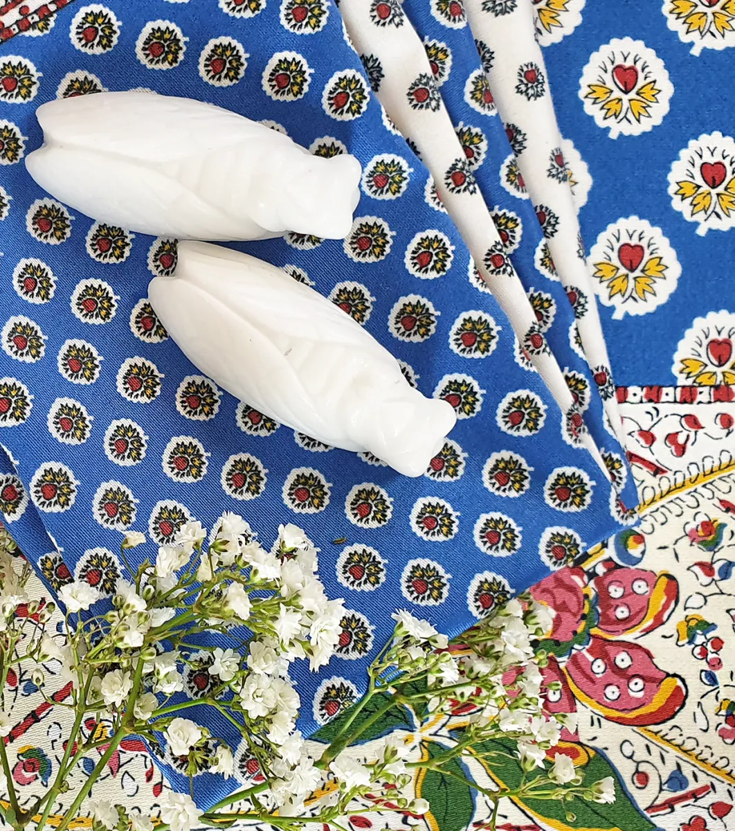Souleiado Nos Tables Automnales | Nappe carrée « Baumanière » e