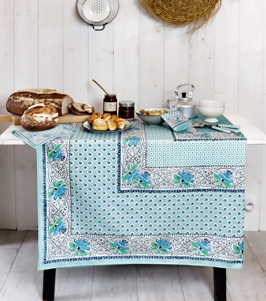 Souleiado Nos Tables Automnales | Nappe carrée « Baumanière »