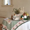 Souleiado Nos Tables Automnales | Nappe carrée « Baumanière » e