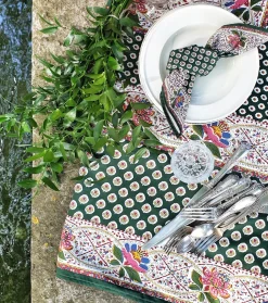 Souleiado Nos Tables Automnales | Nappe rectangulaire « Baumanière » e
