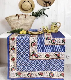 Souleiado Nos Tables Automnales | Nappe rectangulaire  « Baumanière »  e