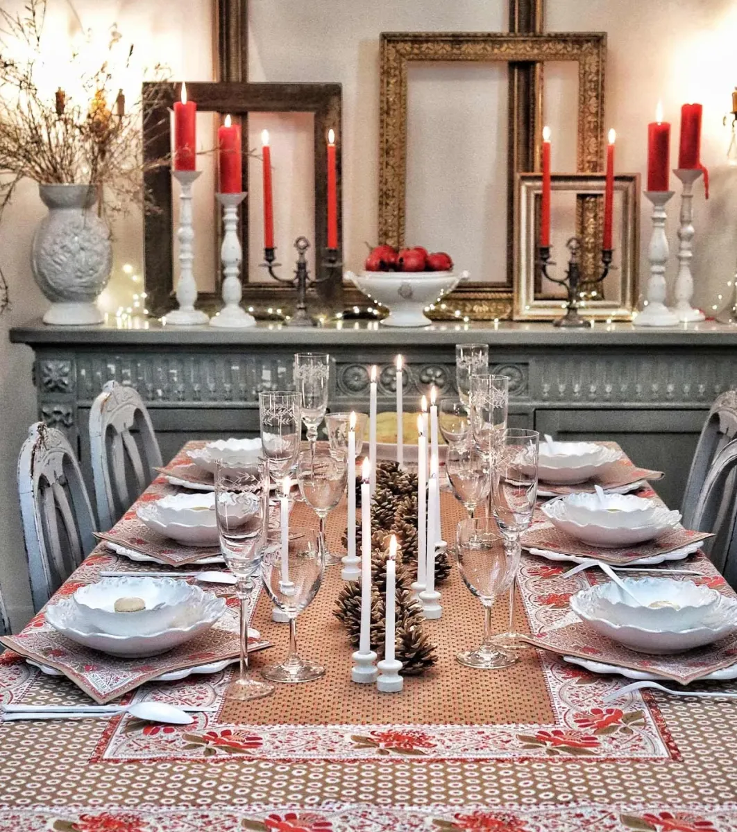 Souleiado Nos Tables Automnales | Nappe rectangulaire « Baumanière »